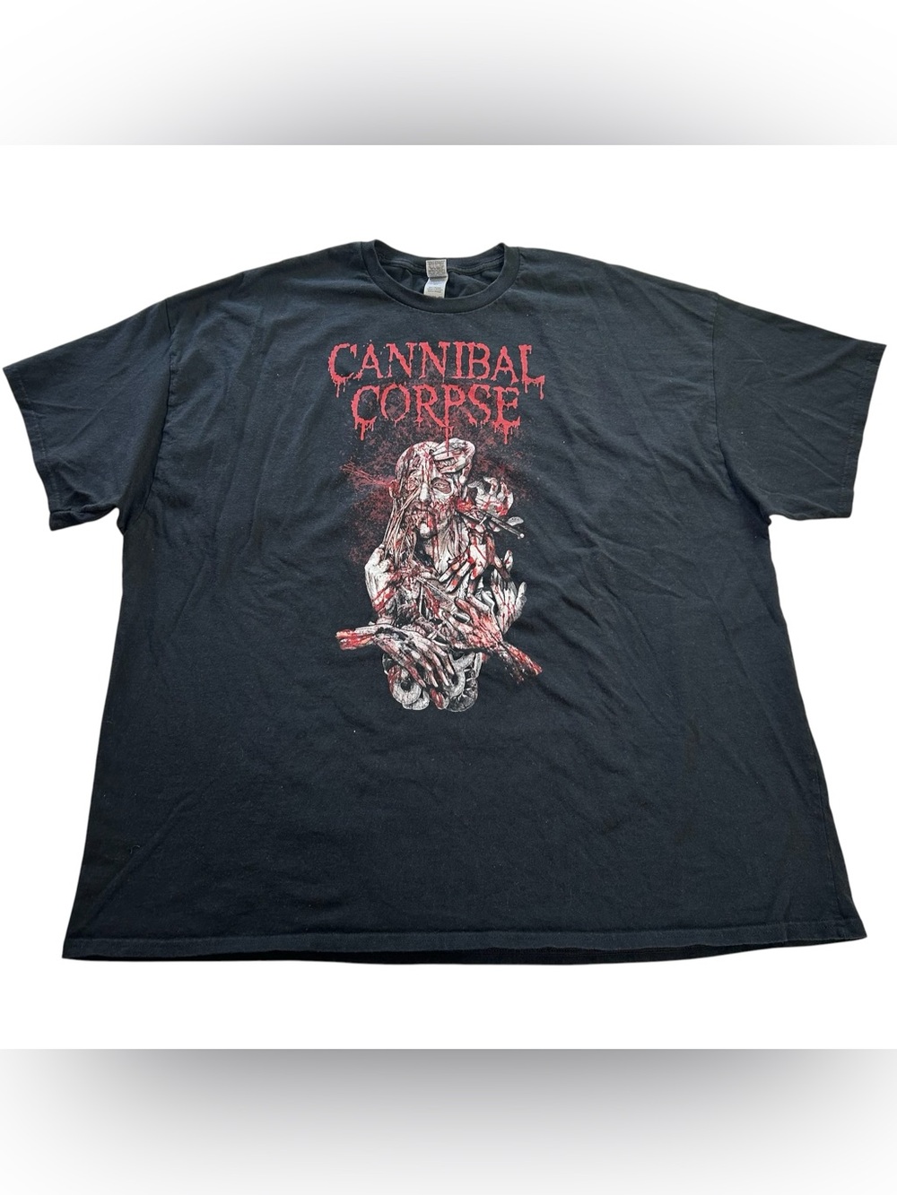 Cannibal Corpse T-Shirt Destroyed Without A Trace Death Metal Torn Apart sz 4XL